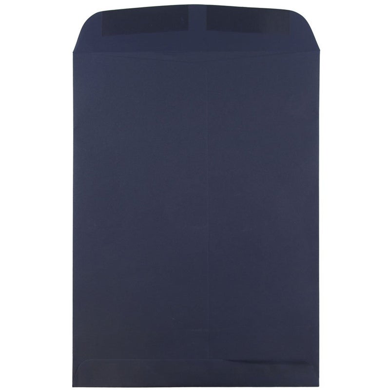 JAM PAPER 9 x 12 Open End Catalog Premium Envelopes - Navy Blue - 25/Pack - Image 2